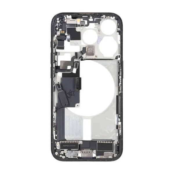 Keskirunko pienosilla iPhone 15 Prolle - Sininen Titaani OEM