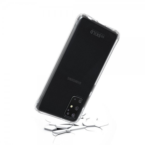 SoSkild Samsung Galaxy S20 Plus Suojakuori Absorb 2.0 Läpinäkyvä