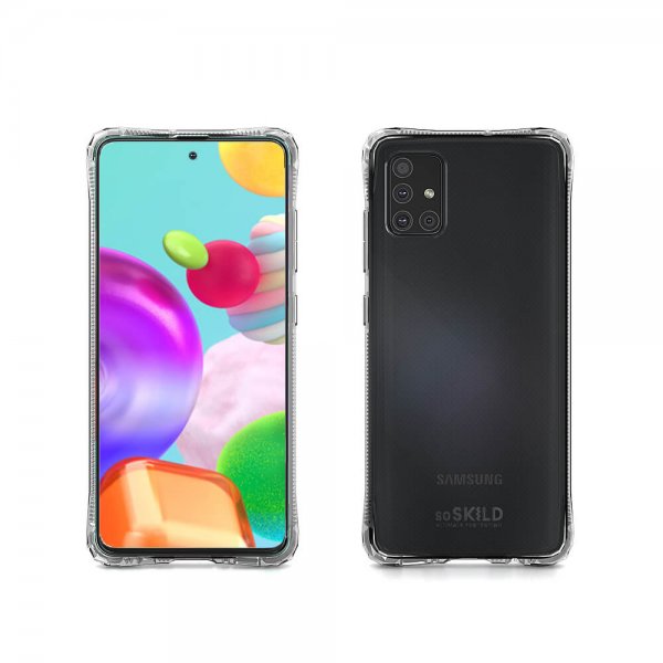 SoSkild Samsung Galaxy A42 5G Suojakuori Absorb 2.0 Läpinäkyvä