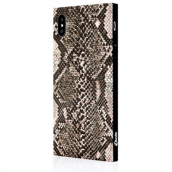 iDecoz iPhone X/Xs kuori Square Case Python