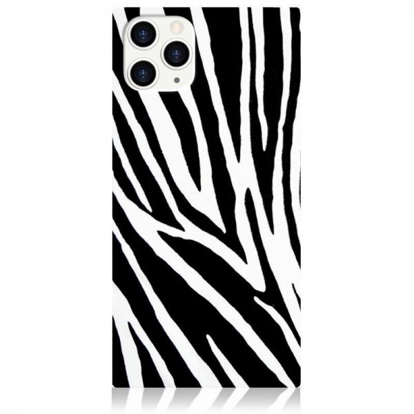 iDecoz iPhone 11 Pro -kuori Square Case Zebra