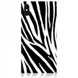 iDecoz iPhone Xs Max Kuori Square Case Zebra
