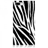 iDecoz iPhone 7 Plus/iPhone 8 Plus Kuoret Square Case Zebra