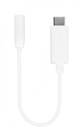 Vivanco-sovitin USB Type-C–3,5 mm, valkoinen