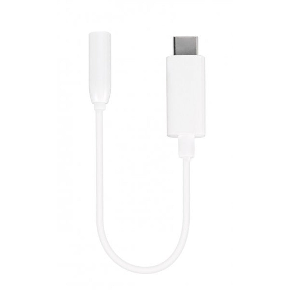 Vivanco-sovitin USB Type-C–3,5 mm, valkoinen