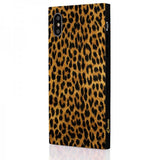 iDecoz iPhone X/Xs Square Case Leopardi
