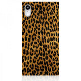 iDecoz iPhone Xr -suojakuori Square Case Leopard
