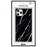 iDecoz iPhone 11 Pro Max -kuori Square Case Marble, musta