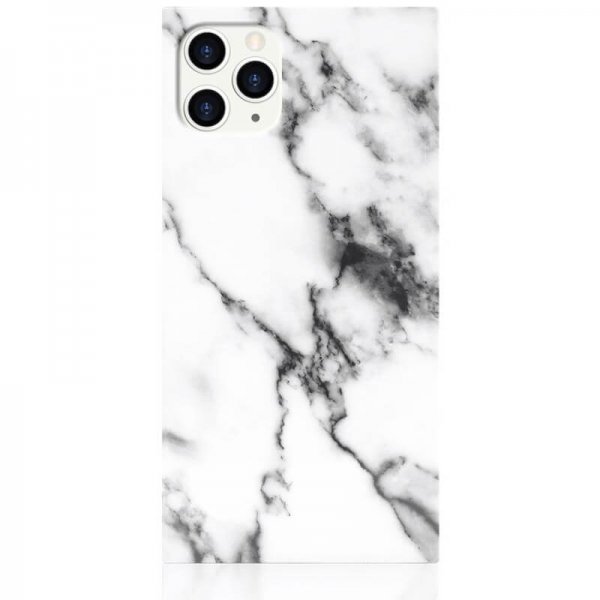 iDecoz iPhone 11 Pro Kuori Square Case Marble White