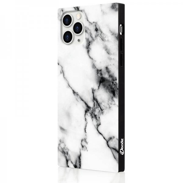 iDecoz iPhone 11 Pro Kuori Square Case Marble White