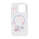 iPhone 15 Pro -kuori kuvioitu MagSafe Rusetti