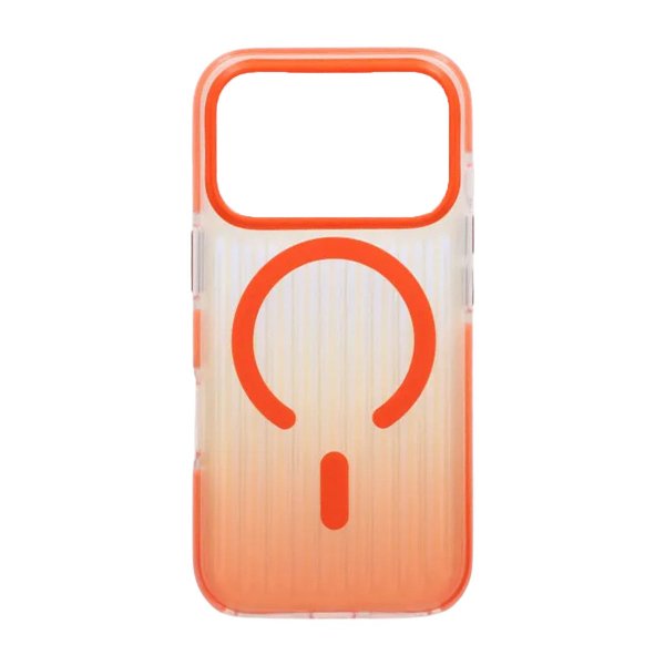 iPhone 17 Pro Kotelo Korrugoitu MagSafe Oranssi