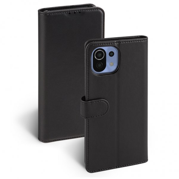 Krusell Xiaomi Mi 11 Lite -suojakotelo PhoneWallet, musta