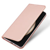 Dux Ducis Samsung Galaxy S25 FE Kotelo Skin Pro Series Vaaleanpunainen