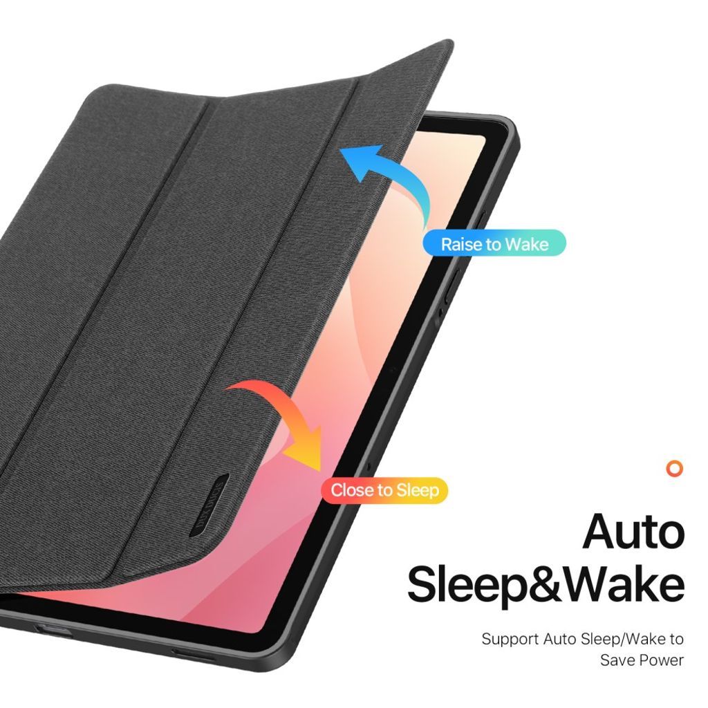 Dux Ducis Samsung Galaxy Tab S11 Kotelo DOMO Series Musta