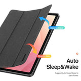 Dux Ducis Samsung Galaxy Tab S11 Kotelo DOMO Series Musta
