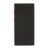 Samsung Galaxy Note 10 näyttö ja LCD-paneeli - Punainen