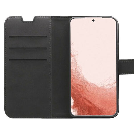 Vivanco Samsung Galaxy S23 Plus Classic Wallet -kotelo, musta
