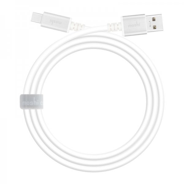 Moshi USB-A–USB-C-kaapeli 1m Valkoinen