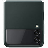 Samsung Original Galaxy Z Flip 3 -nahkakotelo, vihreä