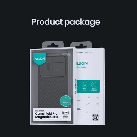 Nillkin Samsung Galaxy A57 Kuori CamShield Pro MagSafe Musta