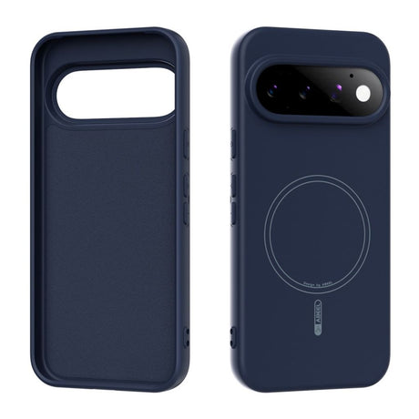ABEEL Google Pixel 11 Pro Kuori Silikoni MagSafe Tummansininen