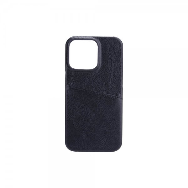 Onsala iPhone 13 -kuori korttipaikalla, musta