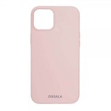 Onsala iPhone 13 Mini Silikonikuori, hiekanpunainen
