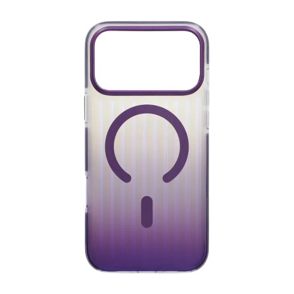 iPhone 17 Pro Kotelo Aaltokuvioitu MagSafe Liila
