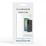 Vivanco Samsung Galaxy S25 Crystal Clear Läpinäkyvä kuori