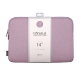 Onsala Sleeve kannettavan tietokoneen suojakotelo 14" Pinkki