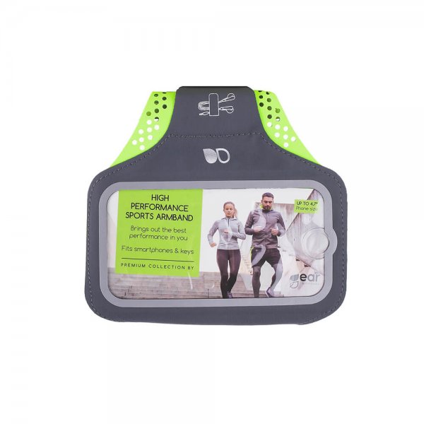 Gear Sportranneke Premium Small 5" Harmaa/Keltainen