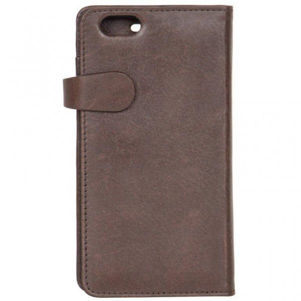 Buffalo iPhone 6/6S Plus -kotelo 2in1 Magneettikotelo Ruskea