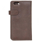 Buffalo iPhone 6/6S Plus -kotelo 2in1 Magneettikotelo Ruskea