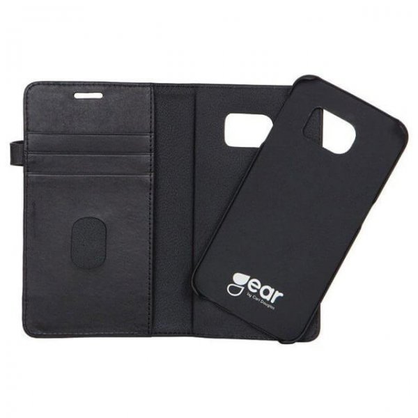 Buffalo Samsung Galaxy S6 Edge Kotelo 2in1 Magnet Case Musta