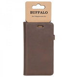 Buffalo Samsung Galaxy S9 Plus -suojakotelo 2-in-1 magneettikotelo, ruskea