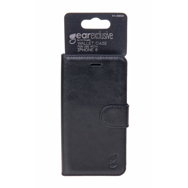 Gear iPhone 6/6S Exclusive -suojakotelo, musta