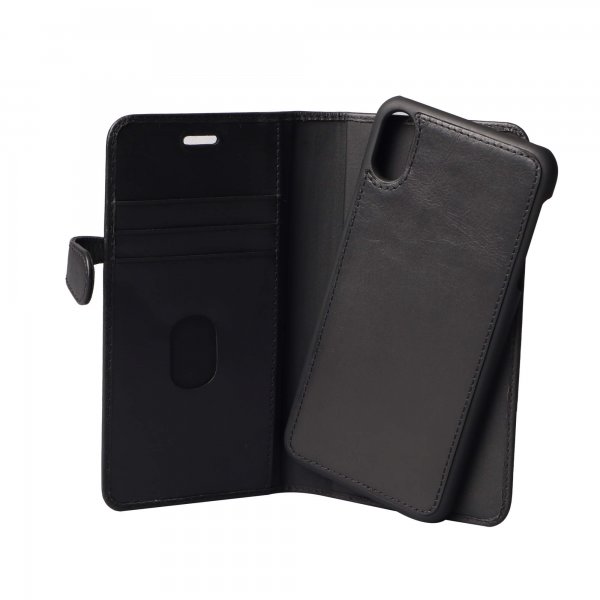 Buffalo iPhone Xs Max 2in1 magneettikotelo, musta