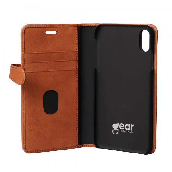 Buffalo iPhone Xs Max Kotelo 2in1 Magneettikotelo Konjakki