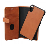 Buffalo iPhone Xs Max Kotelo 2in1 Magneettikotelo Konjakki