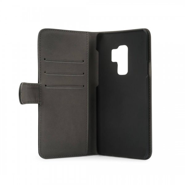 Gear Samsung Galaxy S9 Plus suojakotelo, 3 korttipaikkaa, musta