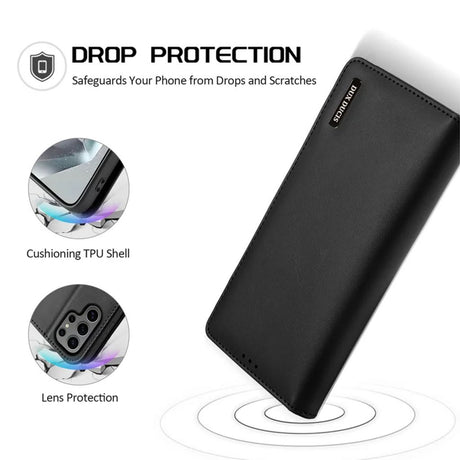 Dux Ducis Samsung Galaxy S25 Ultra Kotelo Hivo Series Musta