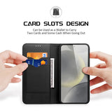 Dux Ducis Samsung Galaxy S25 Plus Kotelo Hivo Series Musta