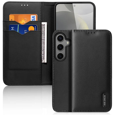 Dux Ducis Samsung Galaxy S25 Plus Kotelo Hivo Series Musta