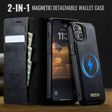 CaseMe iPhone 14 Plus/iPhone 15 Plus Kotelo C49 Series Musta