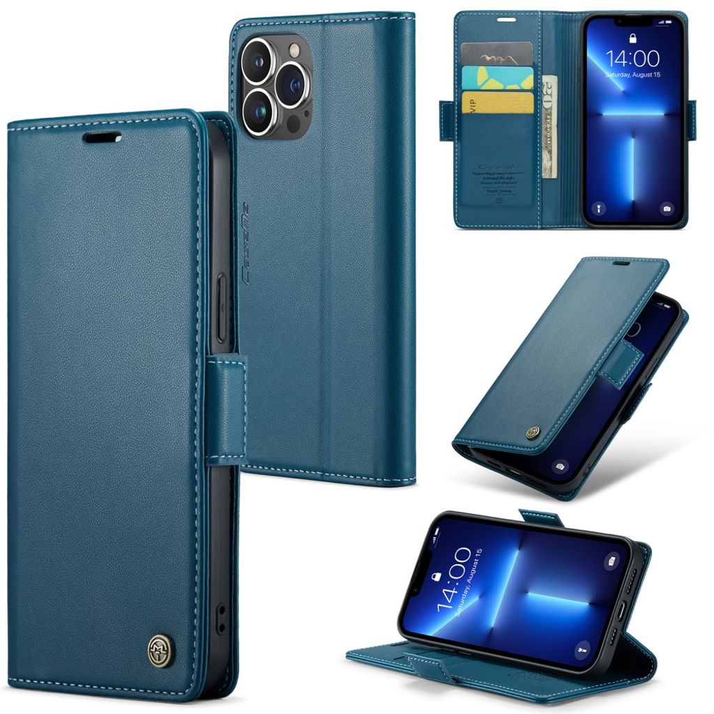 CaseMe iPhone 13 Pro Kotelo 023 Series Sininen