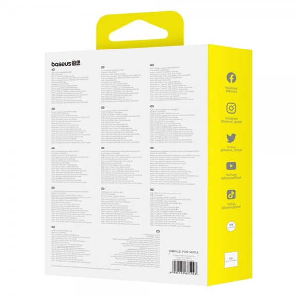 Baseus GaN5 Pro pikalaturi, 2xUSB-C ja 1xUSB-A, 160 W