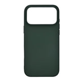 Onsala iPhone 17 Pro Max Kuori Silikonituntuma Olive Green