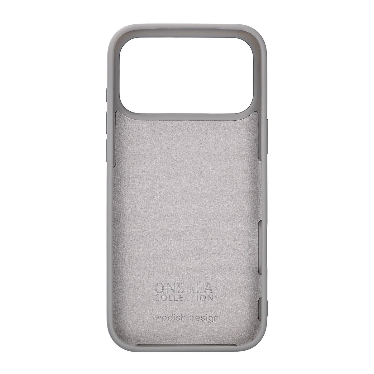 Onsala iPhone 17 Pro Max/iPhone 18 Pro Max Kuori Silikonin tuntu Concrete