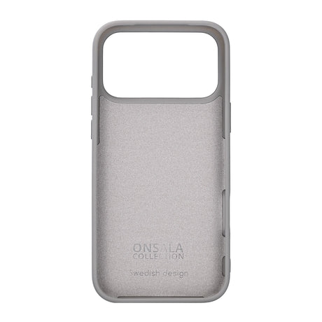Onsala iPhone 17 Pro Max/iPhone 18 Pro Max Kuori Silikonin tuntu Concrete